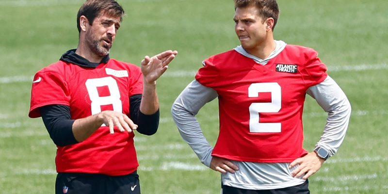 Zach Wilson lernt mit Aaron Rodgers eine harte Lektion über das Leben