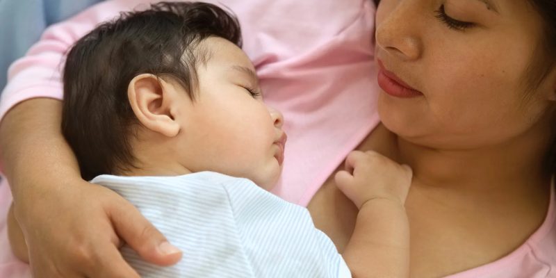 Lindern Sie die Stauung Ihres Babys