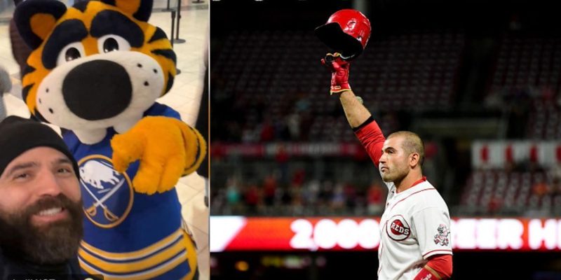 „Ich werde nicht aufhören“ – Ex-Reds Joey Votto tritt in einem urkomischen Showdown gegen Gritty an, während der erfahrene MLB-Schläger seine epische NHL-Maskottchen-Selfie-Suche fortsetzt