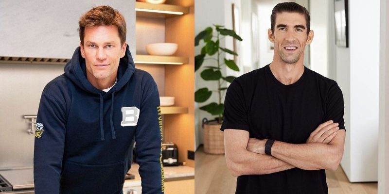 Tom Brady reagiert auf die Geschichte von Michael Phelps, der das Rose Bowl-Team im Wert von 100.000.000 US-Dollar unterstützt