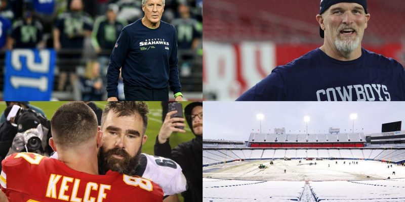 Kelce geht in den Ruhestand;  Pete Carroll hat es nicht;  Dan Quinn wird untergetaucht;  Jerry Jones macht weiter mit Jerry Jonesing