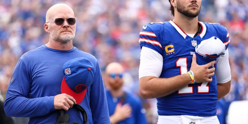 Sean McDermott und Josh Allen müssen Patrick Mahomes erledigen