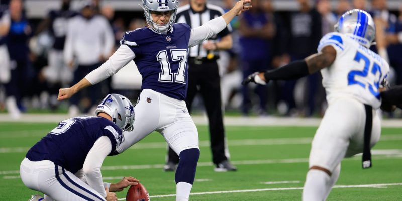 Brandon Aubrey hat Dallas plötzlich Grund zur Sorge gegeben