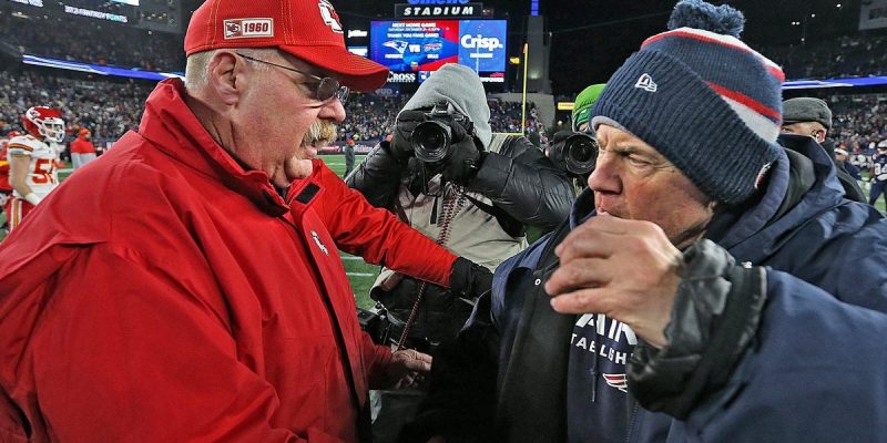 Andy Reids Karriereverlauf ist das Gegenteil von Bill Belichicks