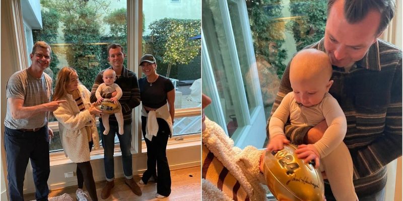 CFB-Fans schwärmen von der herzlichen Geste von Jim Harbaugh und seiner Frau, als der Natty-Champion einem Krebspatienten überraschenden Besuch abstattete