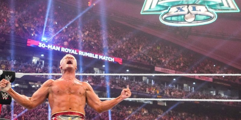 Wie konnte der ehemalige WWE-Champion am Tag vor dem Event heimlich den Sieg von Cody Rhodes beim Royal Rumble verraten?  Den Moment noch einmal Revue passieren lassen