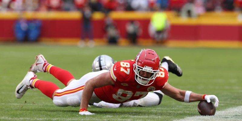 Travis Kelce befindet sich nicht mehr in der Flitterwochenphase