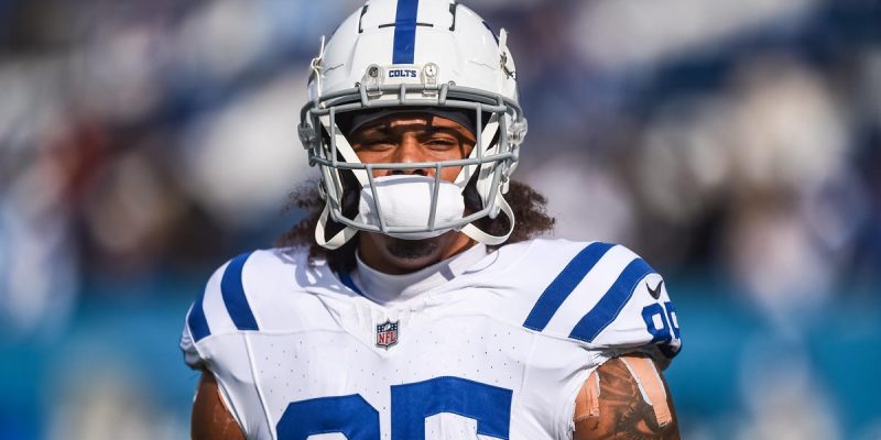 Indianpolis Colts TE verhaftet und beschuldigt, eine Frau „auf den Körper geschlagen“ zu haben
