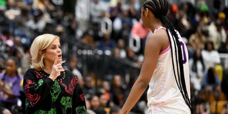 Kim Mulkey muss Fragen zum Diversity-Scrub der LSU haben