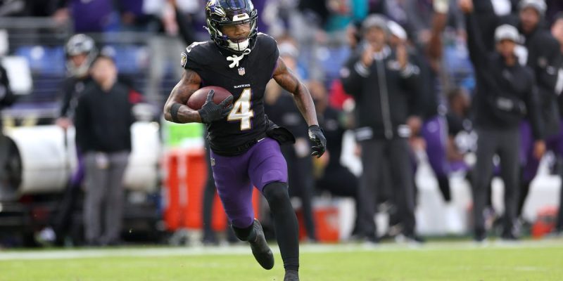 Rookie WRs könnten diese Woche der Schlüssel für die Chiefs und Ravens sein