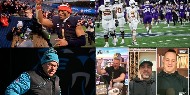 Verleumdungsklage gegen Jimmy Kimmel-Aaron Rodgers droht;  Justin Fields ist im Jahr 2024 nicht die Antwort;  ESPN entschuldigt sich für lebenden, nackten Busen