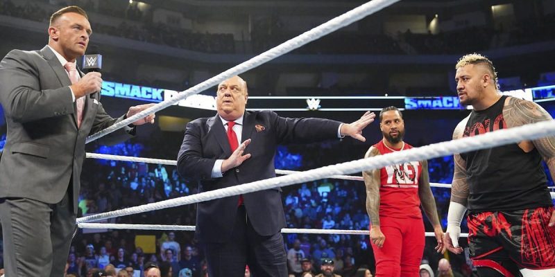 Nick Aldis sendet eine Nachricht nach „hitziger“ Konfrontation mit Bloodline-Mitglied bei WWE SmackDown;  Roman Reigns musste aufgerufen werden!