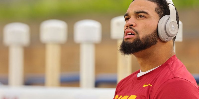 Top-College-Football-Spieler schwänzt das NFL Combine 2024 mit Caleb Williams, Jayden Daniels und Marvin Harrison Jr.