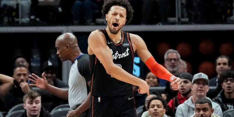 Cade Cunningham tat alles, was er konnte, um Pistons aus der Geschichte herauszuhalten