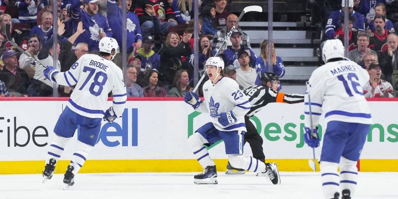 "Das Stanley-Cup-Rennen hat gerade begonnen": Die Fans der Maple Leafs jubeln, als ungewöhnliche Helden zum gewaltigen 7:3-Sieg über die Golden Knights auflaufen
