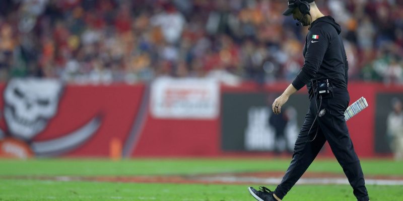 Was hat Nick Sirianni den Chiefs-Fans gesagt?  Der virale Spott des Eagles HC verfolgt ihn nach dem Ausscheiden aus den NFL-Playoffs erneut