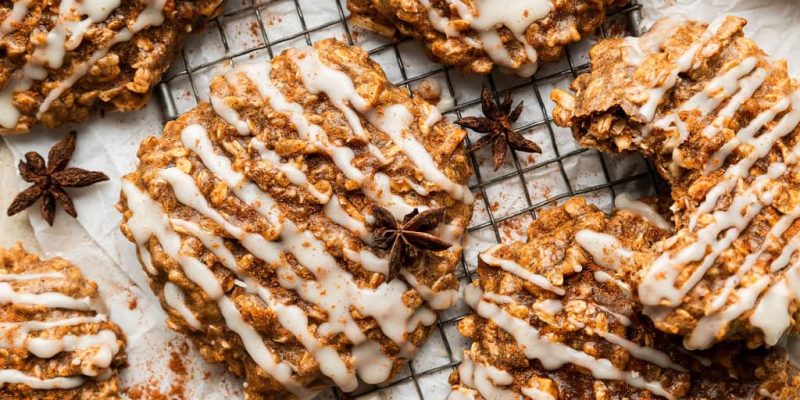 Protein-Frühstückskekse mit Chai-Gewürz