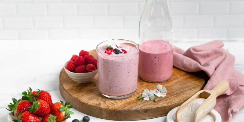 Gemischter Beeren-Smoothie-Rezept
