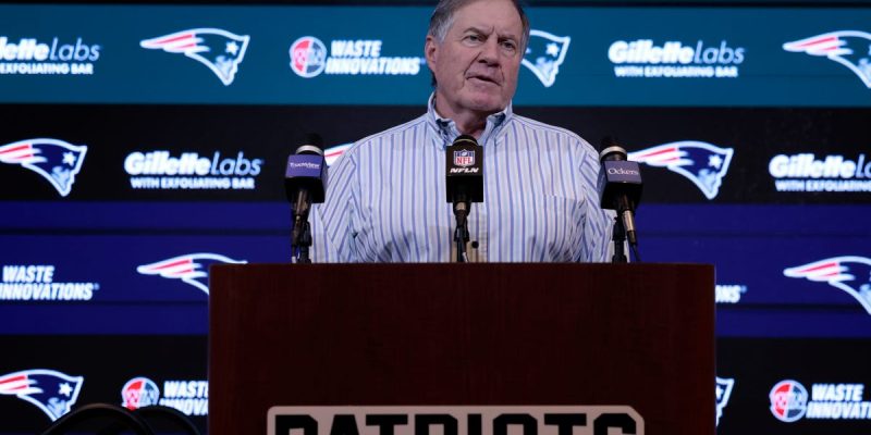 Bill Belichick reiste in Neuengland ab und beendete damit die Spekulationen