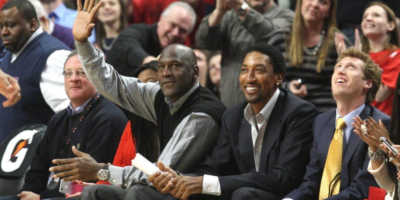 Michael Jordan und Scottie Pippen können sich immer noch nicht ausstehen