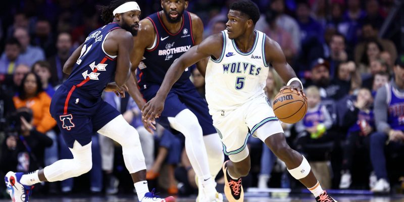 „Wenn er es kann, warum kann ich es dann nicht?“  Joel Embiid gibt zu, dass Fanboys über Anthony Edwards zu einem selbstbewussten Oop-Dunk geführt haben