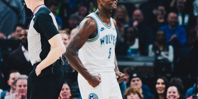 Das Klappern der Kupplung von Anthony Edwards kostet die Wolves das Spiel und heizt den NBA-Twitter-Rausch an