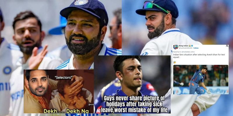 „Teilen Sie niemals Bilder von Feiertagen, nachdem Sie krankgeschrieben wurden, das ist der schlimmste Fehler des Lebens“ – Top 10 der lustigen Memes, während BCCI den indischen Testkader für die England-Serie bekannt gibt