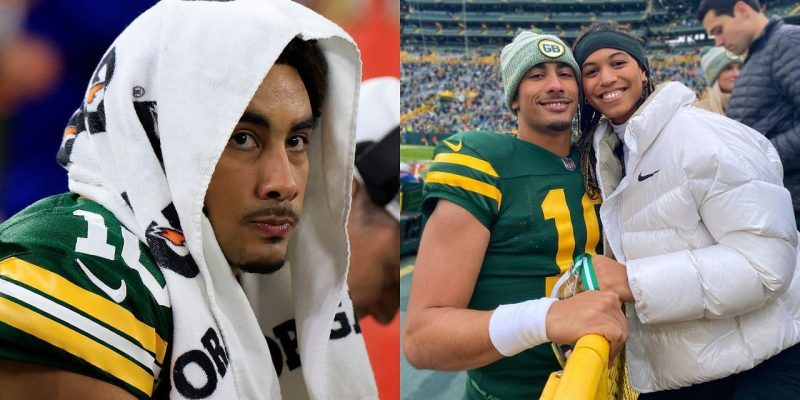 Jordan Loves Freundin reagiert auf das Ausscheiden der Packers aus den Divisional Playoffs mit einer 24:21-Niederlage gegen die 49ers