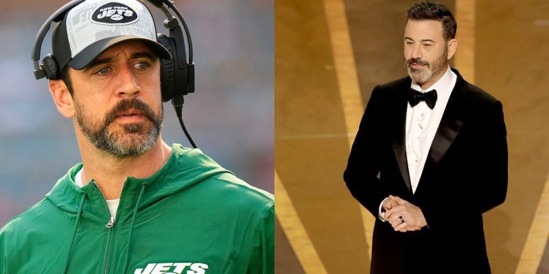 Der Biograf von Brett Favre greift Jets QB wegen Wortgefecht mit Jimmy Kimmel an