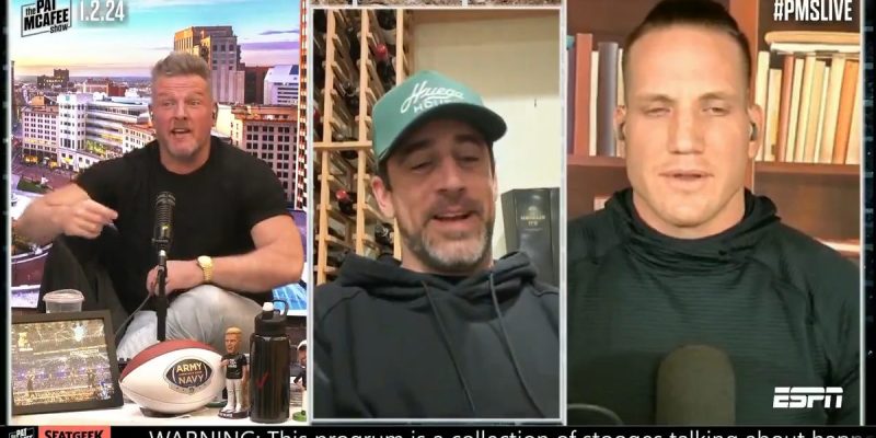 ESPN sagte, der Witz von Aaron Rodgers und nicht vom QB sei dumm