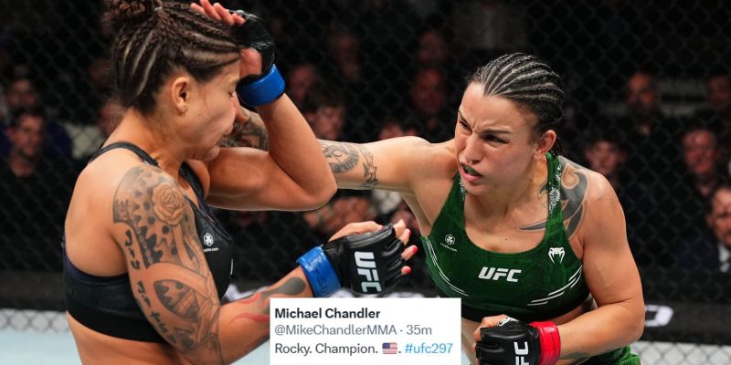 „Wo ist Sean Strickland“ – Miesha Tate, Julianna Pena und andere reagieren auf den Titelkampf zwischen Raquel Pennington und Mayra Bueno Silva