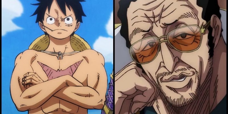 Runde 2 zwischen Ruffy und Kizaru beginnt, nachdem die Ankunft von Dorry und Brogy bestätigt wurde