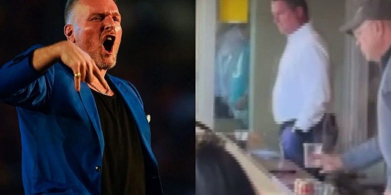 Pat McAfee bezeichnet Panthers-Besitzer David Tepper als „Arschloch“ und „Verrückten“, weil er während der Niederlage des Teams gegen die Jaguars Getränke auf den Fan geworfen hat