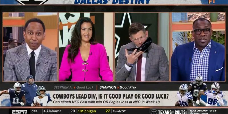 Der First Take von ESPN ist weiterhin eine bizarre Jauchegrube unangemessenen Verhaltens