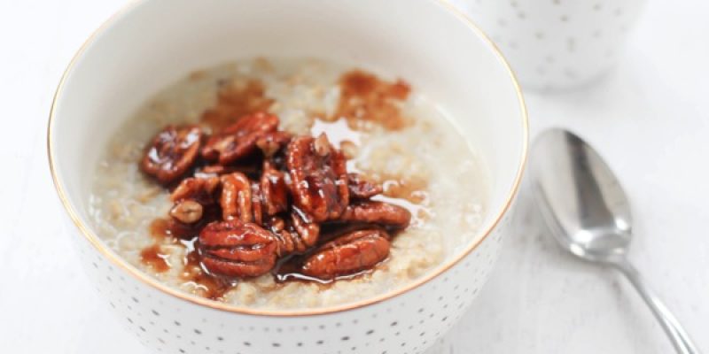 Pekannusskuchen-Protein-Haferflocken – The Fitnessista