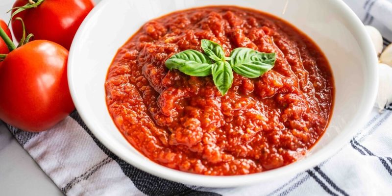 Authentisches Spaghettisauce-Rezept (frische oder eingemachte Tomaten)