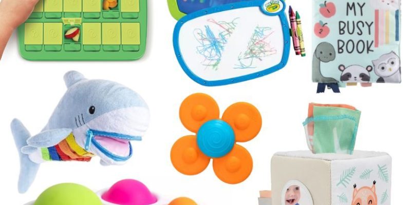 Die besten Spielzeuge, um ein Baby oder Kleinkind auf einem Flug zu beschäftigen